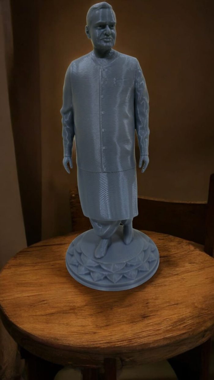 3D Printed Tribute Figurine – Atal Bihari Vajpayee