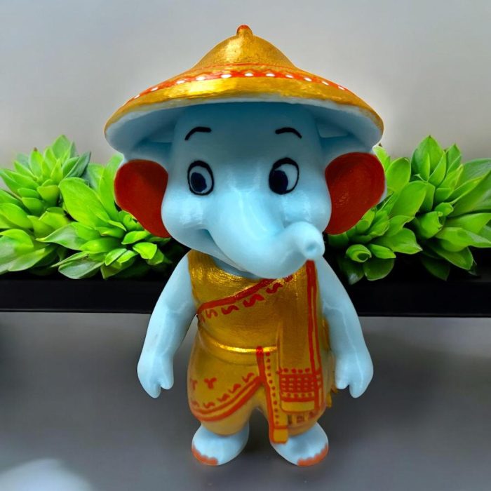Assamese Elephant Figurine – Cultural Edition - Image 2
